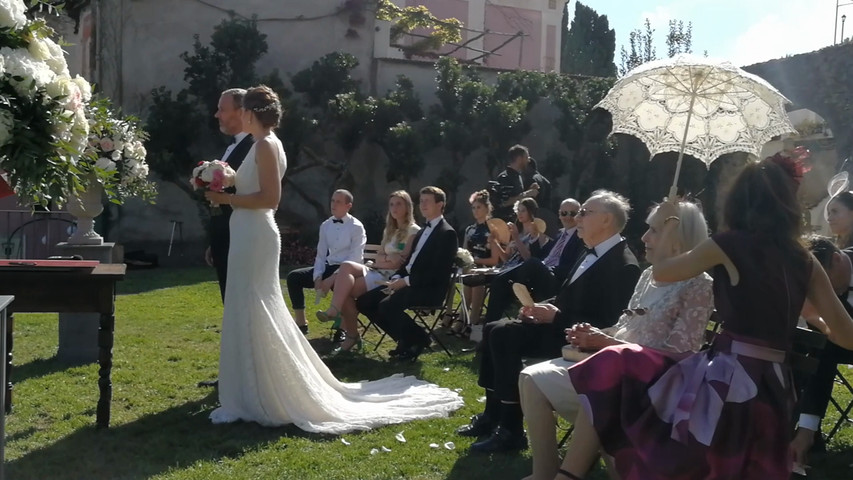 Rito nuziale a Ravello, Giardini Principessa di Piemonte