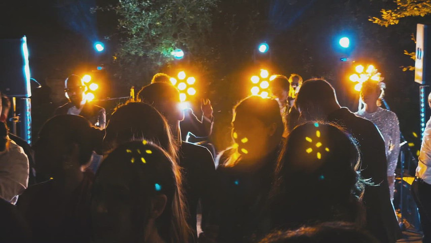 Villa Althea, Giardino esterno, live party