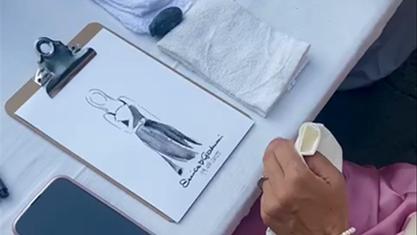 Tavolo live sketching 