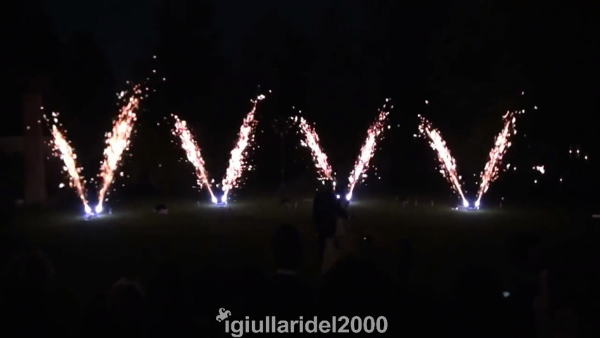 Fuochi d’Artificio Piromusicali per matrimonio