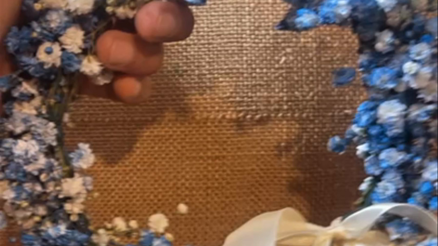 Coroncina blu details