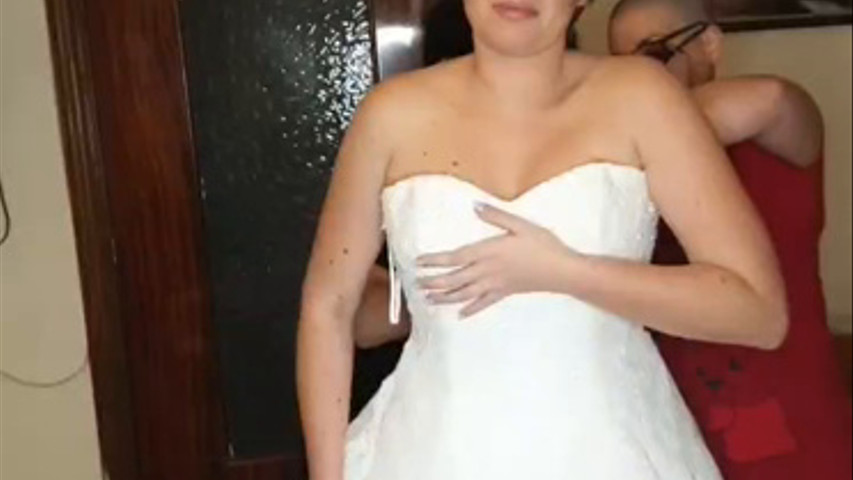 Sposa emozionata 