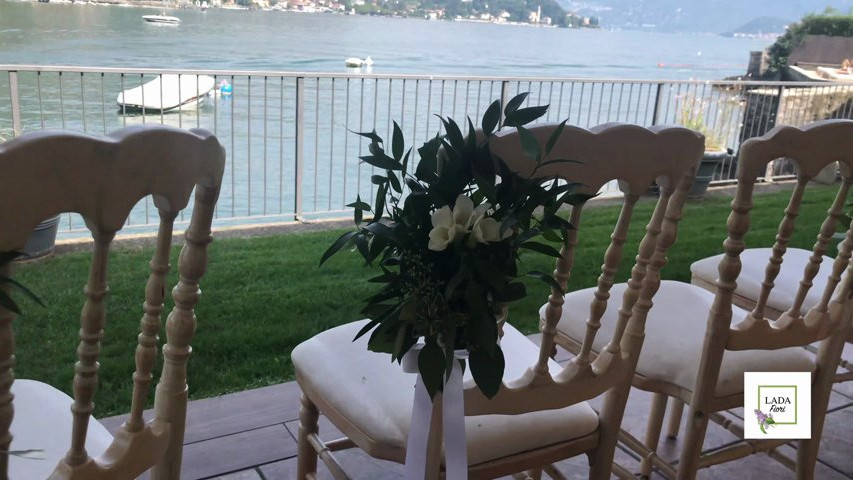 Allestimento Floreale Matrimonio - Como - Lido di Lenno