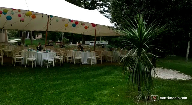 Montaggio Palco ed Allestimento (Tenuta La Seminatrice - Roma)