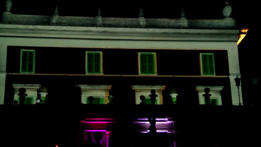 Esempio wedding video mapping 