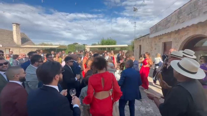 L’accoglienza : “Attimi di eleganza e allegria !