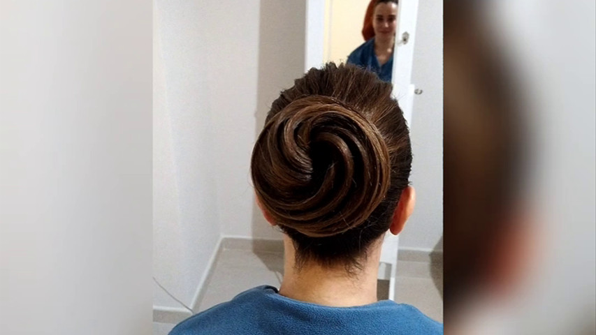 Chignon "Girandola" 