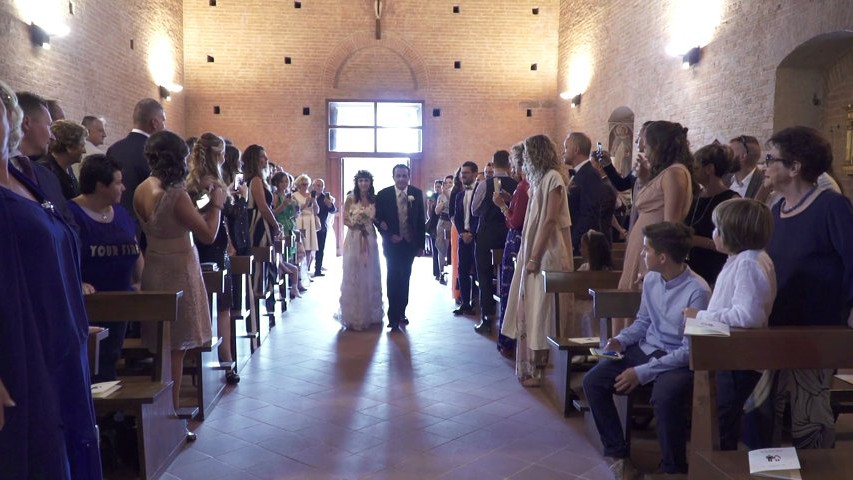 Tuscany wedding video | La Fornace Montelupo Fiorentino // Sara e Trevis.