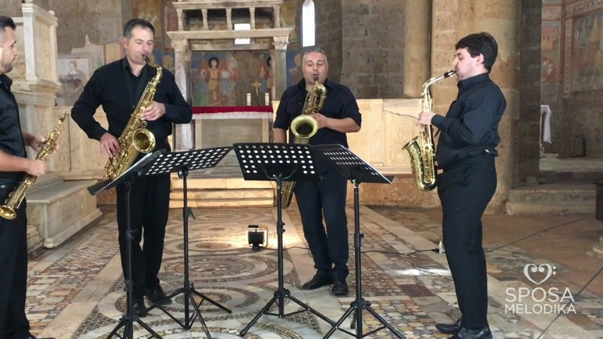 "Palladio" di karl jenkins (sax quartet) by sposa melodika