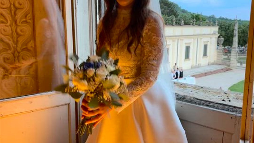 Gemma lancio del bouquet 
