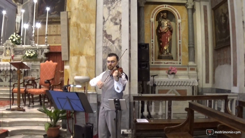 Violino e canto su basi - Montecatini Alto - Cerimonia nuziale
