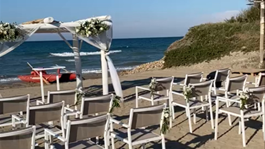 Ceremonia spiaggia 