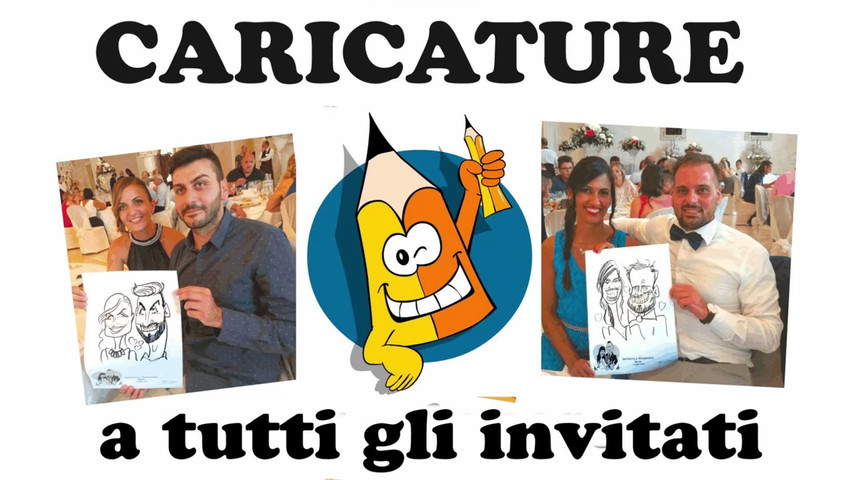 Caricature a tutti gli Invitati