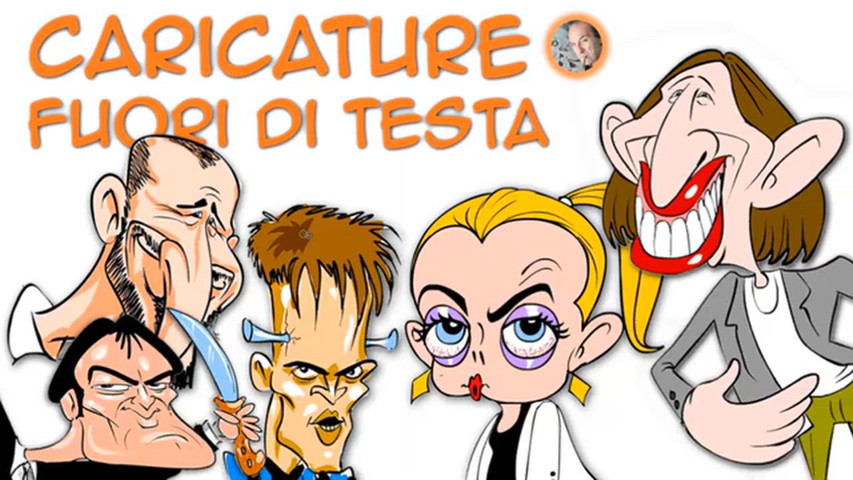 Caricature personaggi famosi fuori di testa di alberto de lazzari caricaturista 178798337513610