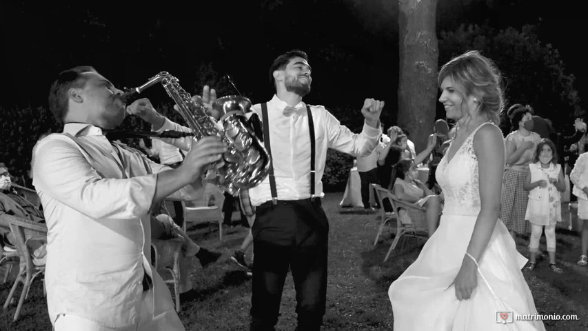 Sax live al matrimonio di Francesca