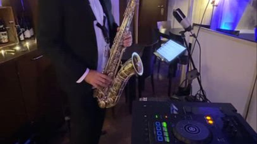 DJ Sax aperitivo