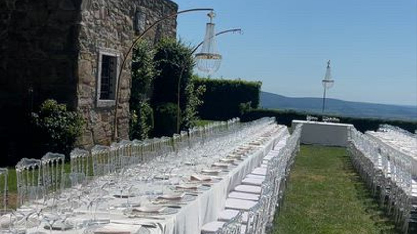 Allestimento lampadari imperiali