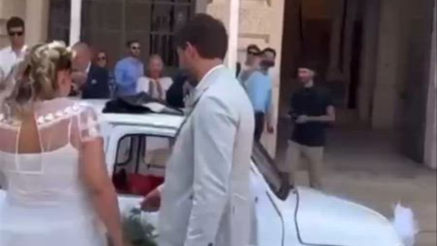 Fiat 500 Italian Car Wedding Style