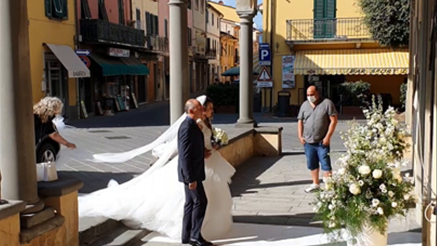 Entrata della sposa in chiesa