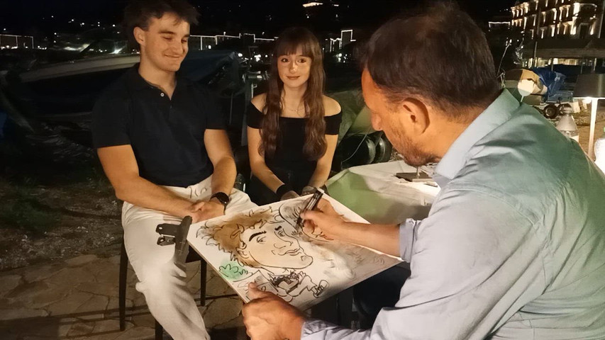 ritratto caricaturale