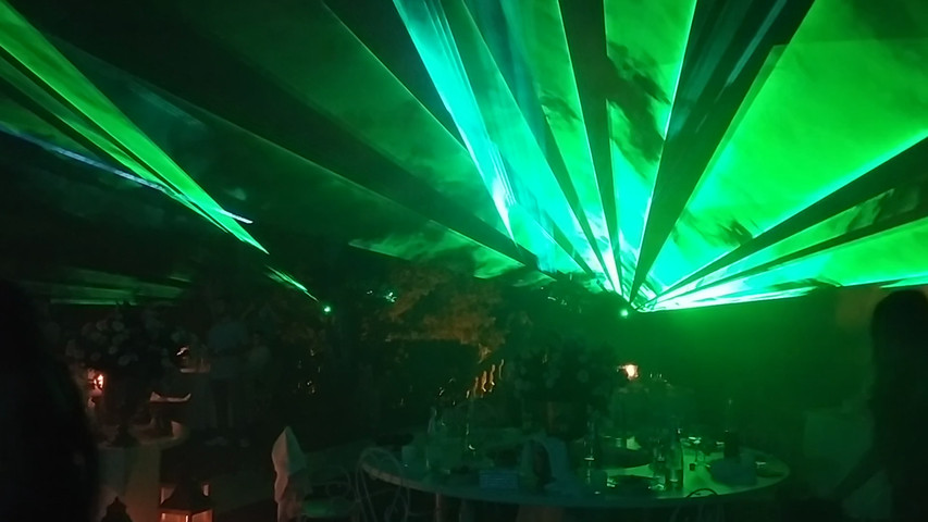 Wedding Laser Show