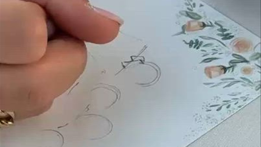Elisa Di Trocchio Live Sketching