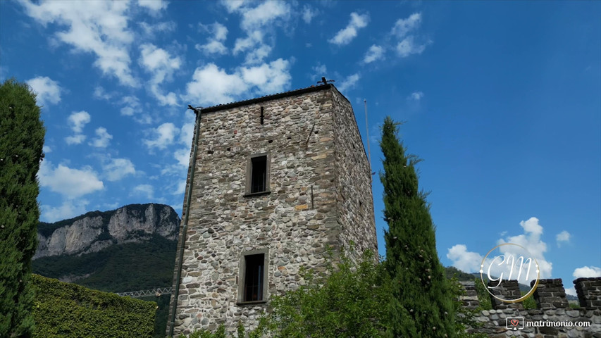 Matrimonio Stefania & Will al Castello di Rossino “le lettere del cuore”