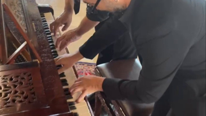 Aperitivo Iniziale Pianoforte a 4 Mani | Baglio Beccadelli accoglienza Ospiti