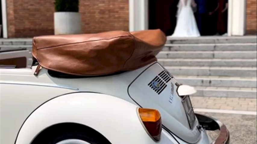 VW Maggiolone Cabriolet Bianco