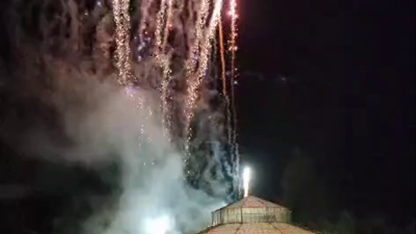 Fuochi d'artificio Villa di Bagno