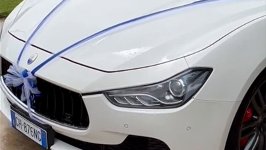 Maserati ghibli bianca 