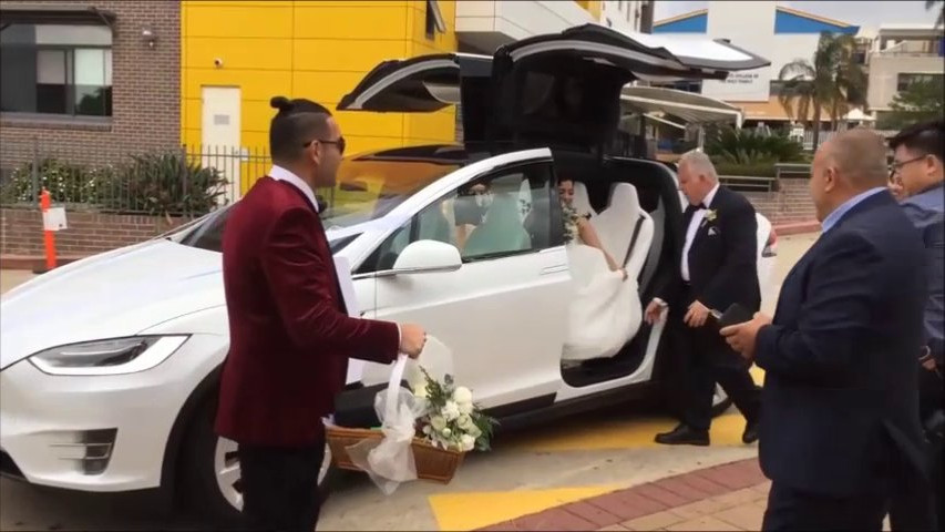 Tesla dream wedding