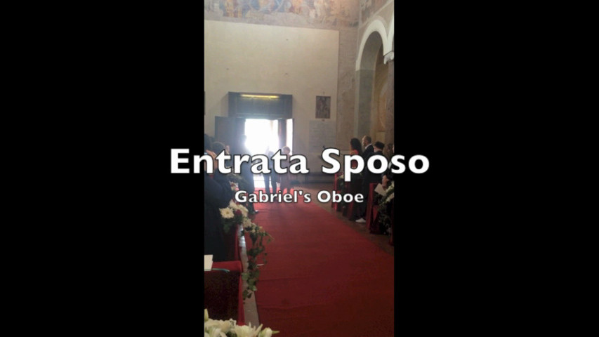 Entrata sposo in Chiesa