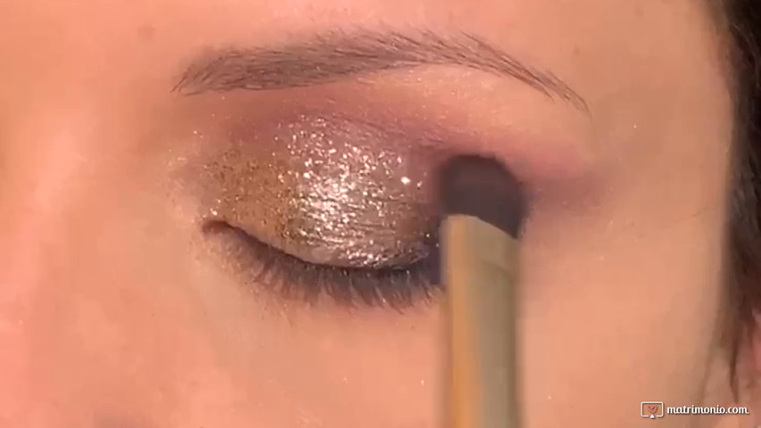 Make up Diamante con polvere di Swarovski 