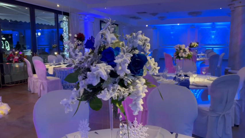 Atmosfera sala, Christmas Wedding in Blu!