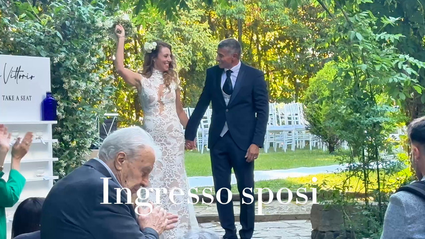 Ingresso degli sposi 