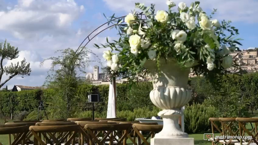 Destination wedding in Assisi