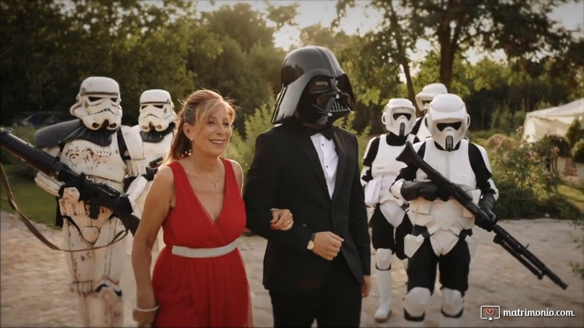 Wedding Fun Experience a tema Star Wars