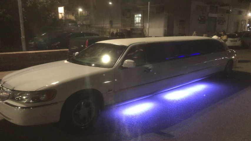 Esterno della nostra bellissima limousine