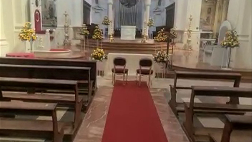 Cattedrale di Trapani Girasoli e Rose Bianche