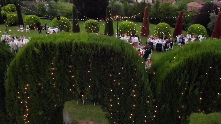 Il giardino di Villa Baiana