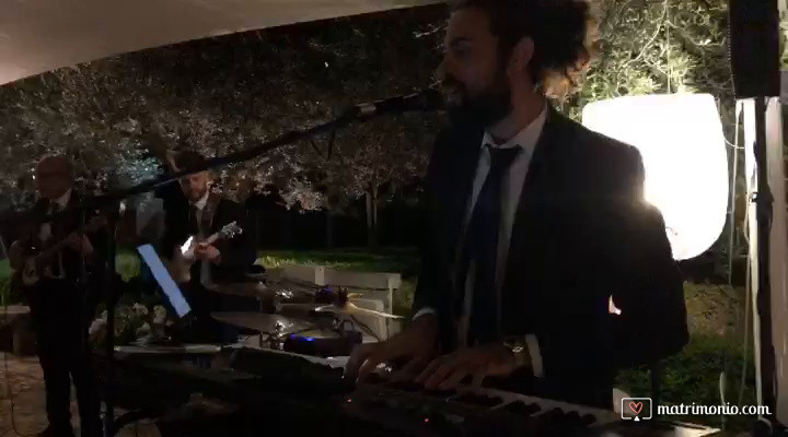 Live band performance 