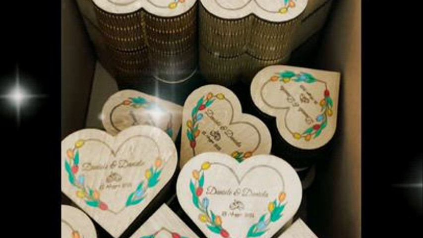 Bomboniere personalizzate: scatoline cuore