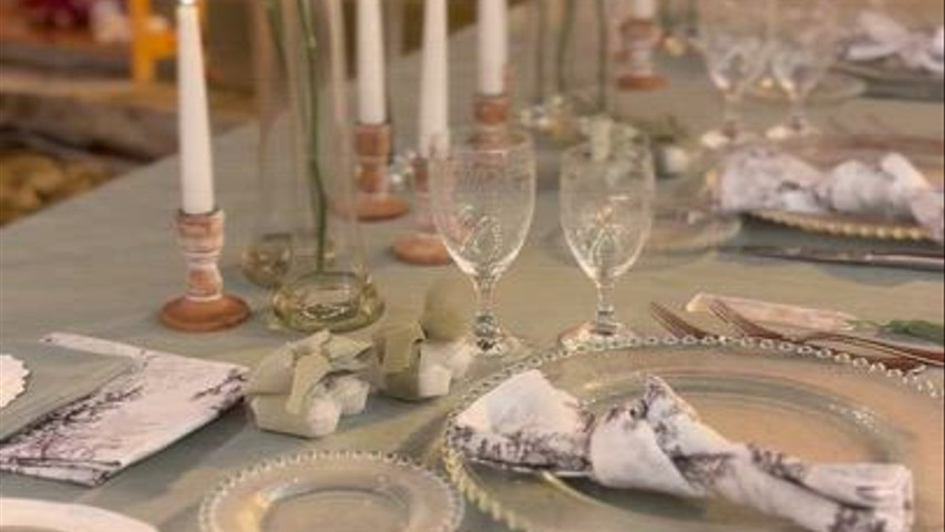 Candele per eventi 