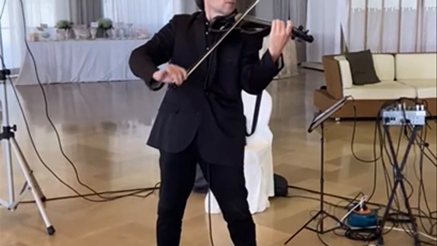 No man no cry, electric violin 