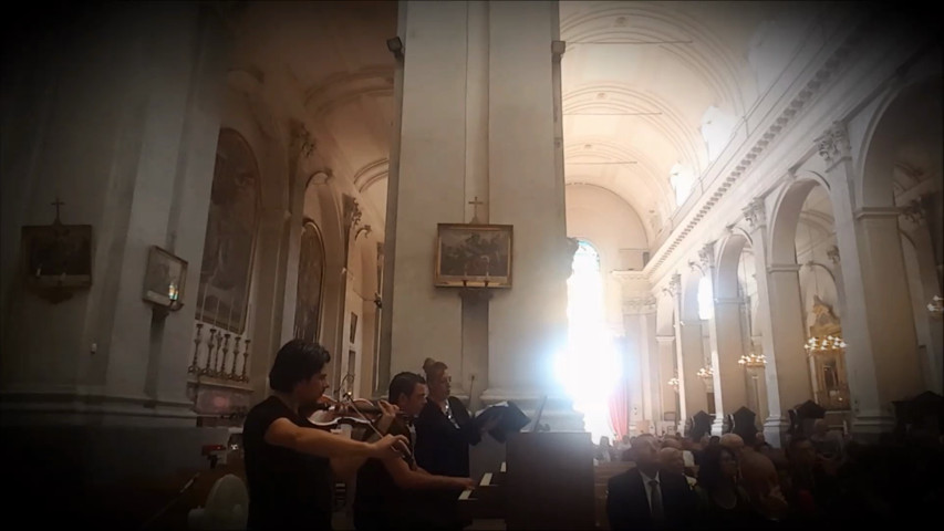 Panis Angelicus soprano violino organo