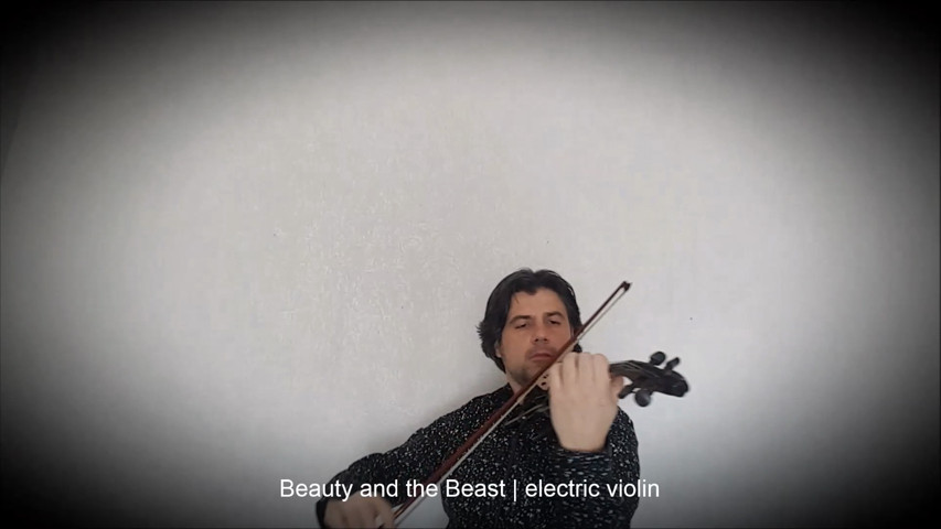 Beauty and the beast - electric violin