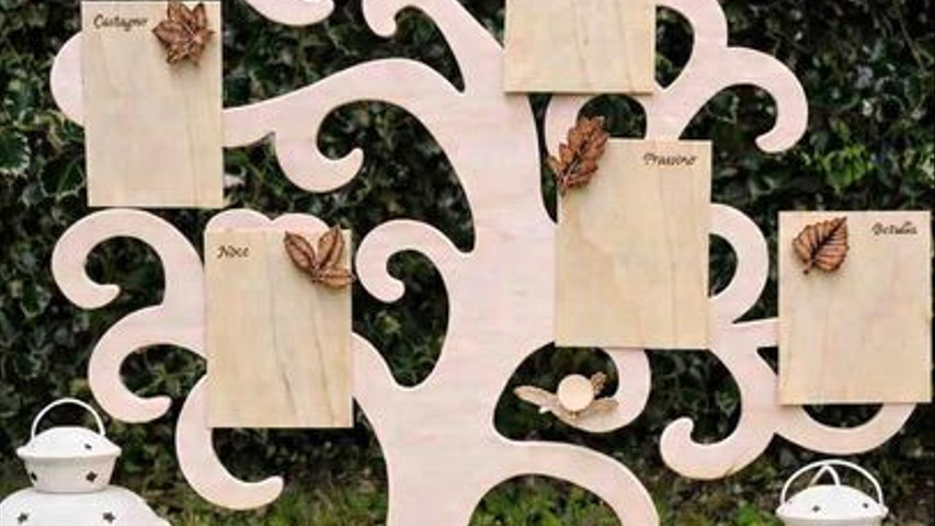 Tableau mariage albero della vita