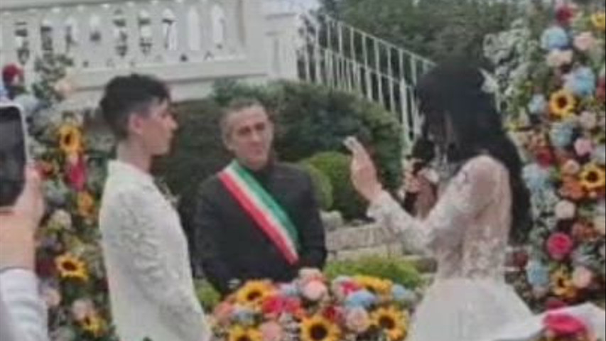 Strillo Celebrante, sempre divertente. Matrimonio di Anna e Daniela 