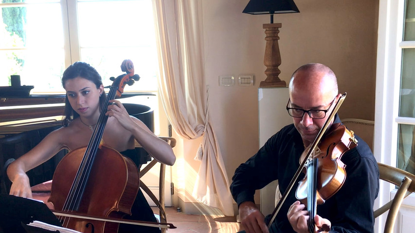 Duo violino e cello, cerimonia e ricevimento